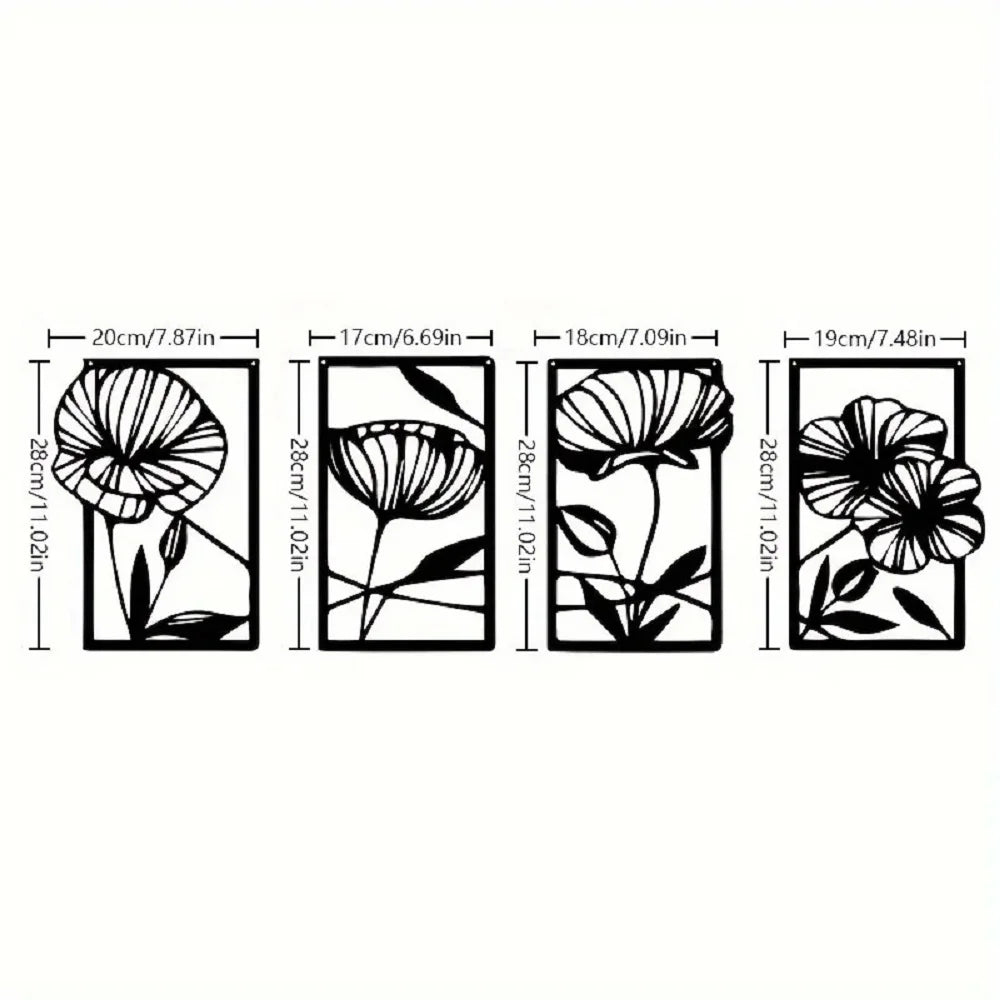 Modern Metal Wall Art Sets
