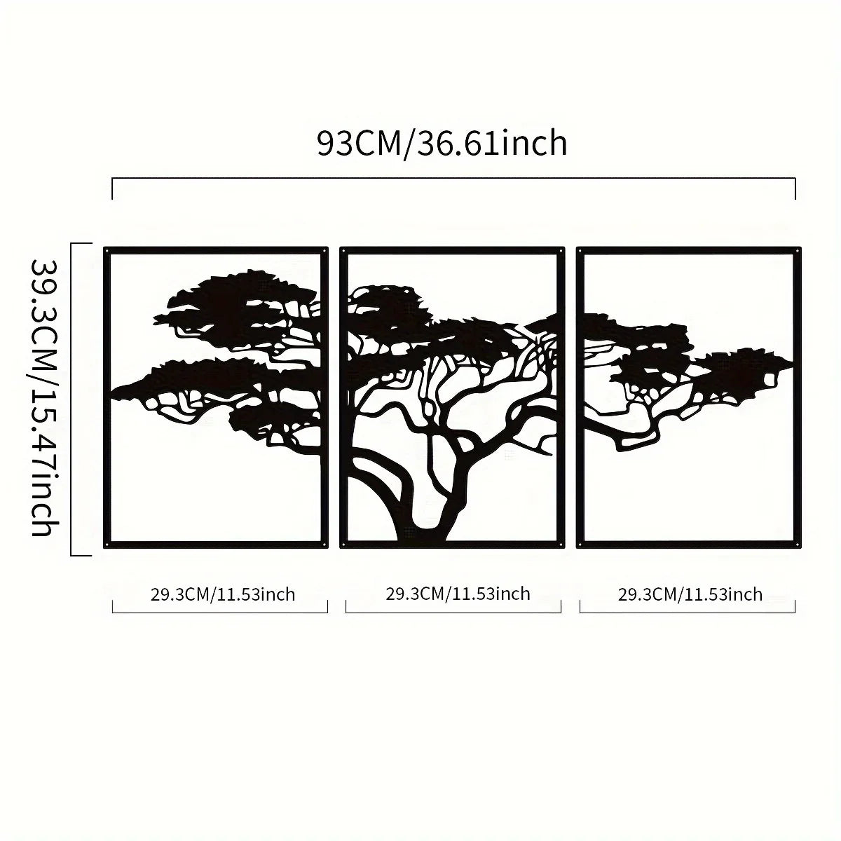 Modern Metal Wall Art Sets